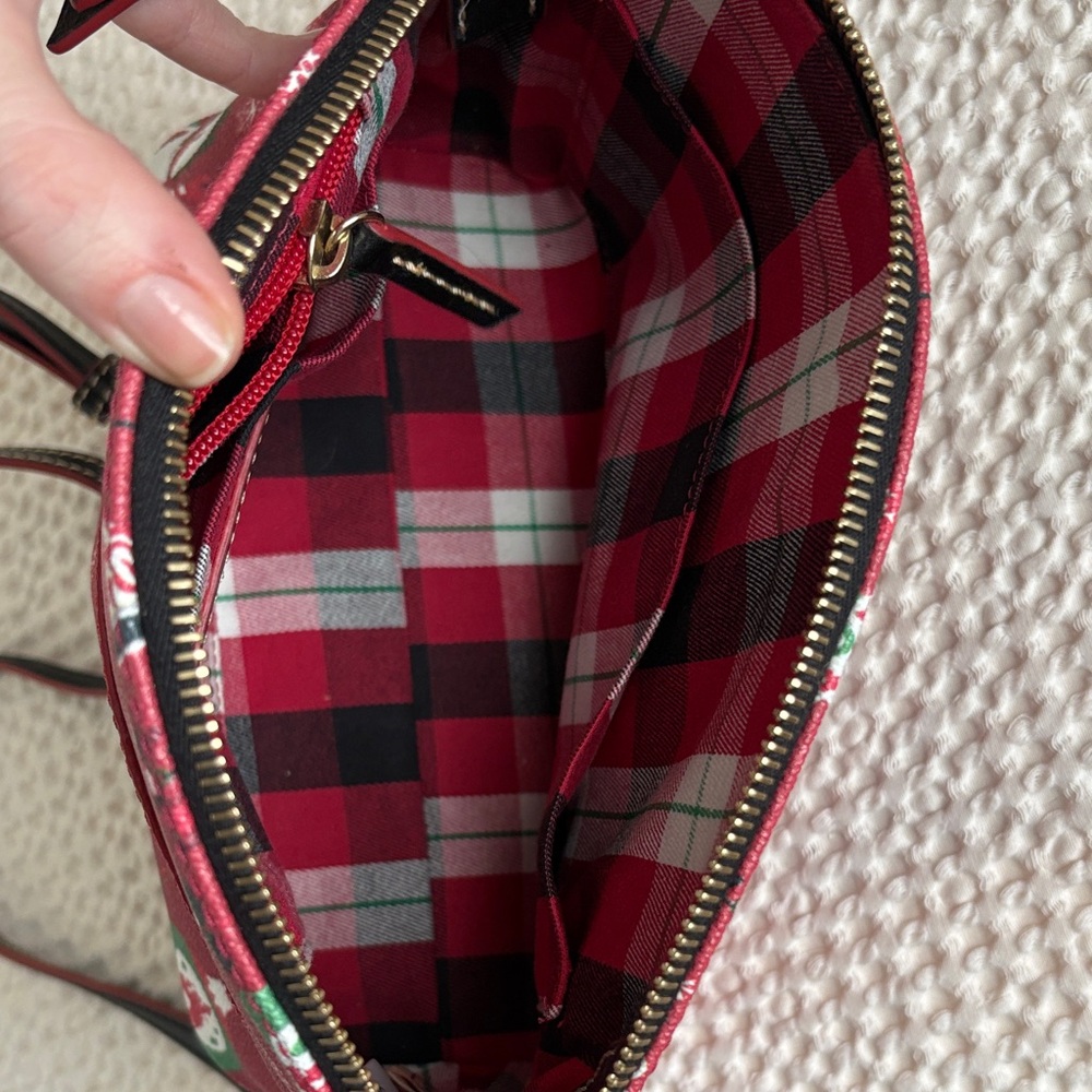 Dooney & Bourke Disney Christmas Festive Crossbody Bag - Picture 5 of 9